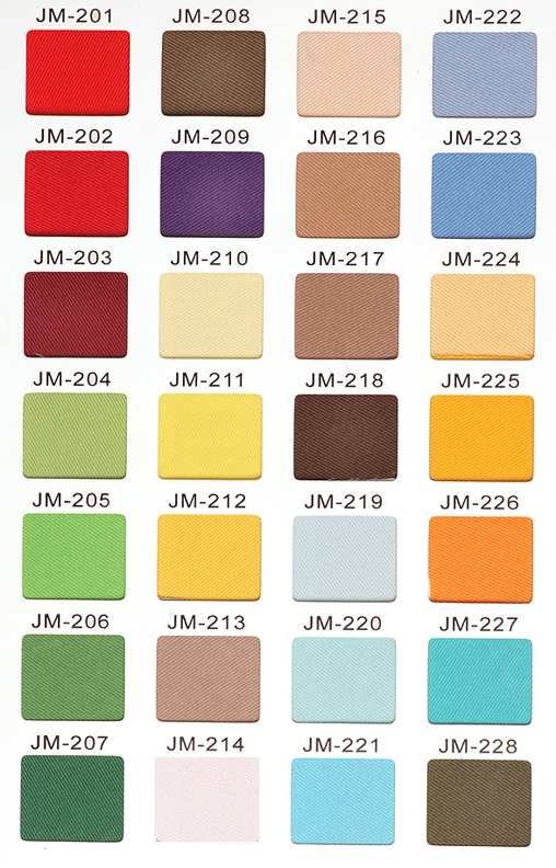 Twill Color Options